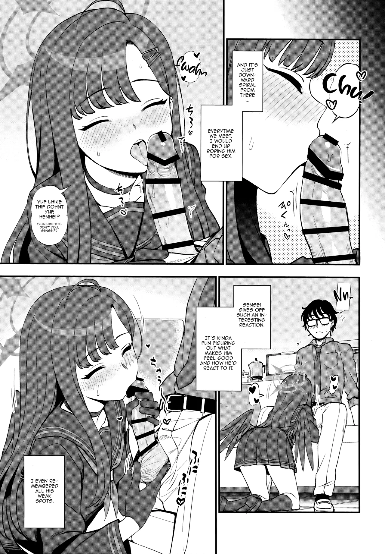 Hentai Manga Comic-Sensei, Got a sec~?-Read-6